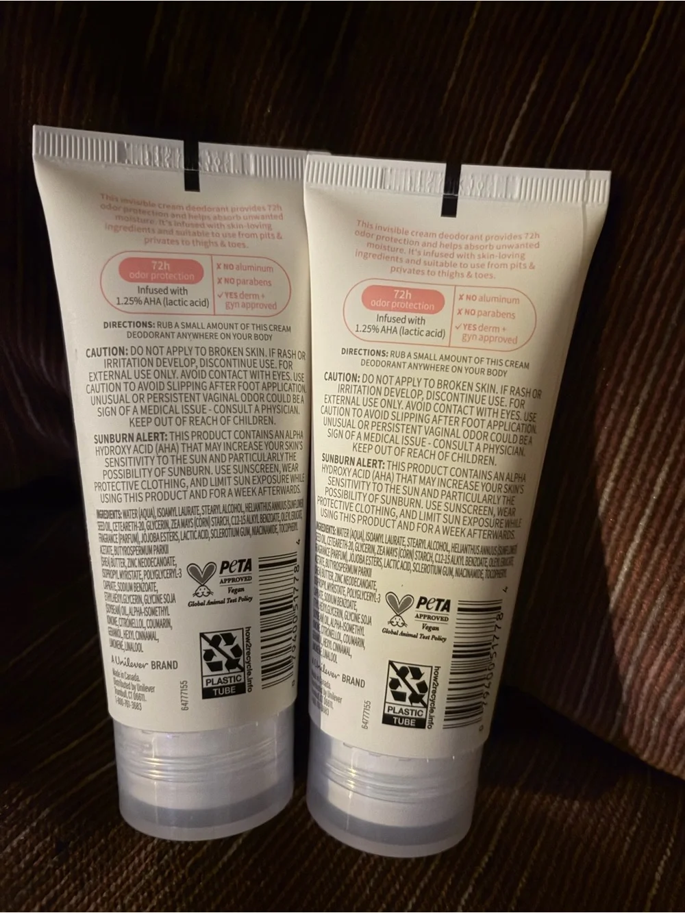 Dove pH Balancing Whole Body Deo Deodorant Cream - Raspberry & Rose